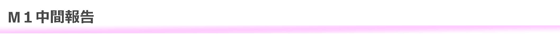 M1中間報告